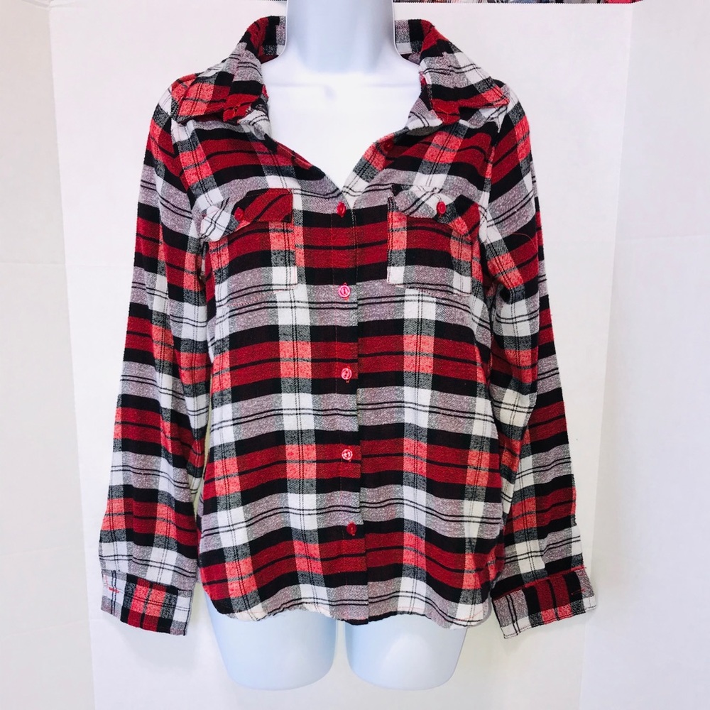 Rue21 Red and Black Flannel Small